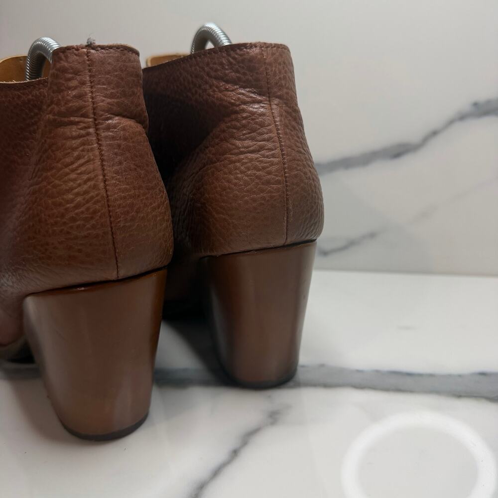 Korks Women's Brown Pebbled Leather Roana Boots Sz 9.5 Festival Boho Witchcore - Picture 5 of 8